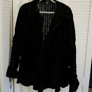 Ruffled velvet Nightmare Before Christmas Blazer